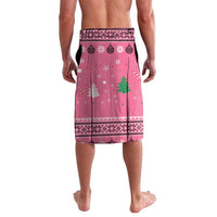 Personalised Germany Christmas Lavalava Cute Pink Gnome Frohe Weihnachten - Wonder Print Shop