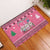 Personalised Germany Christmas Rubber Doormat Cute Pink Gnome Frohe Weihnachten - Wonder Print Shop