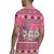 Personalised Germany Christmas Rugby Jersey Cute Pink Gnome Frohe Weihnachten - Wonder Print Shop