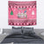 Personalised Germany Christmas Tapestry Cute Pink Gnome Frohe Weihnachten - Wonder Print Shop
