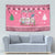 Personalised Germany Christmas Tapestry Cute Pink Gnome Frohe Weihnachten - Wonder Print Shop