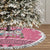 Personalised Germany Christmas Tree Skirt Cute Pink Gnome Frohe Weihnachten - Wonder Print Shop