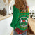 Personalised Burkina Faso Republic Day Women Casual Shirt Happy 66th Anniversary with White Stallion - Wonder Print Shop