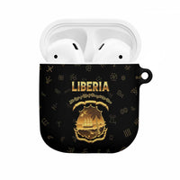 Liberia Vai Syllabary Heritage AirPods Case National Emblem Golden Style - Wonder Print Shop