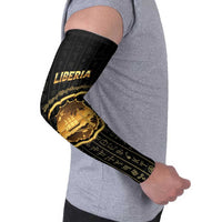 Personalized Liberia Vai Syllabary Vertical Pattern Arm Sleeves - Wonder Print Shop