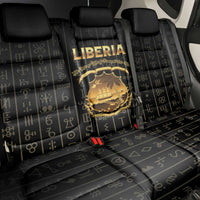 Liberia Vai Syllabary Vertical Pattern Back Car Seat Cover - Wonder Print Shop
