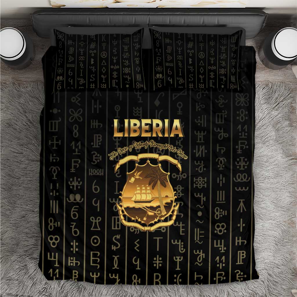 Liberia Vai Syllabary Vertical Pattern Bedding Set - Wonder Print Shop