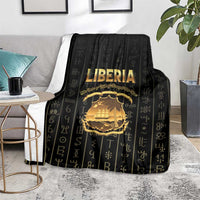 Liberia Vai Syllabary Vertical Pattern Blanket - Wonder Print Shop