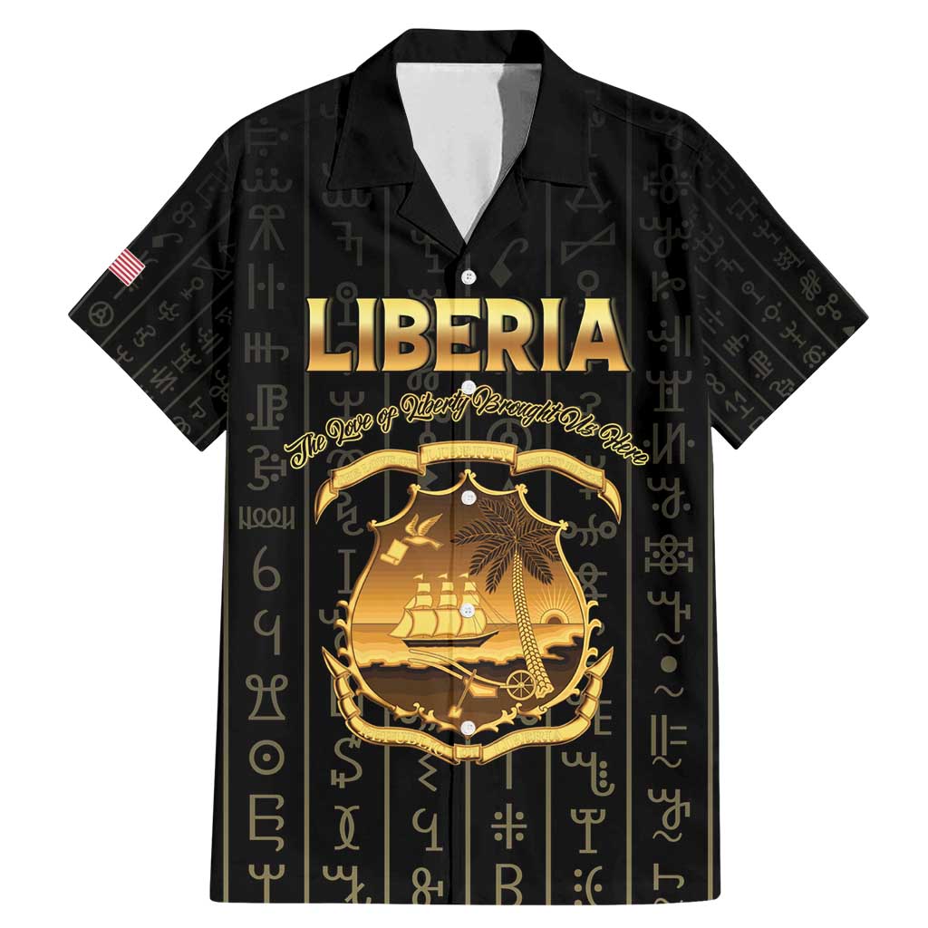 Personalized Liberia Vai Syllabary Vertical Pattern Family Matching Mermaid Dress and Hawaiian Shirt - Wonder Print Shop