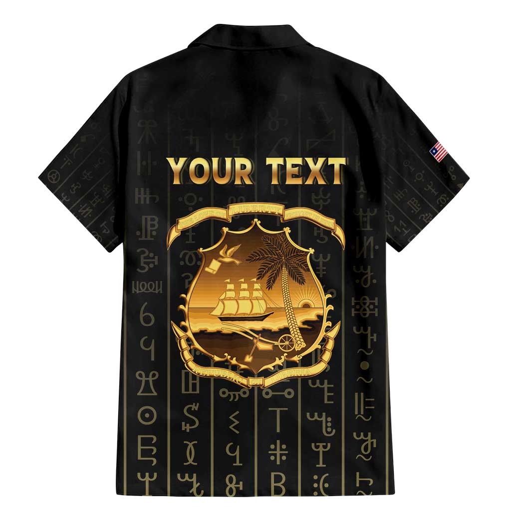 Personalized Liberia Vai Syllabary Vertical Pattern Family Matching Mermaid Dress and Hawaiian Shirt - Wonder Print Shop