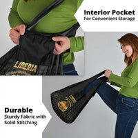 Liberia Vai Syllabary Vertical Pattern Grocery Bag - Wonder Print Shop