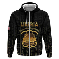 Personalized Liberia Vai Syllabary Vertical Pattern Hoodie - Wonder Print Shop