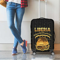 Liberia Vai Syllabary Vertical Pattern Luggage Cover - Wonder Print Shop