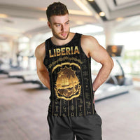 Personalized Liberia Vai Syllabary Vertical Pattern Men Tank Top - Wonder Print Shop