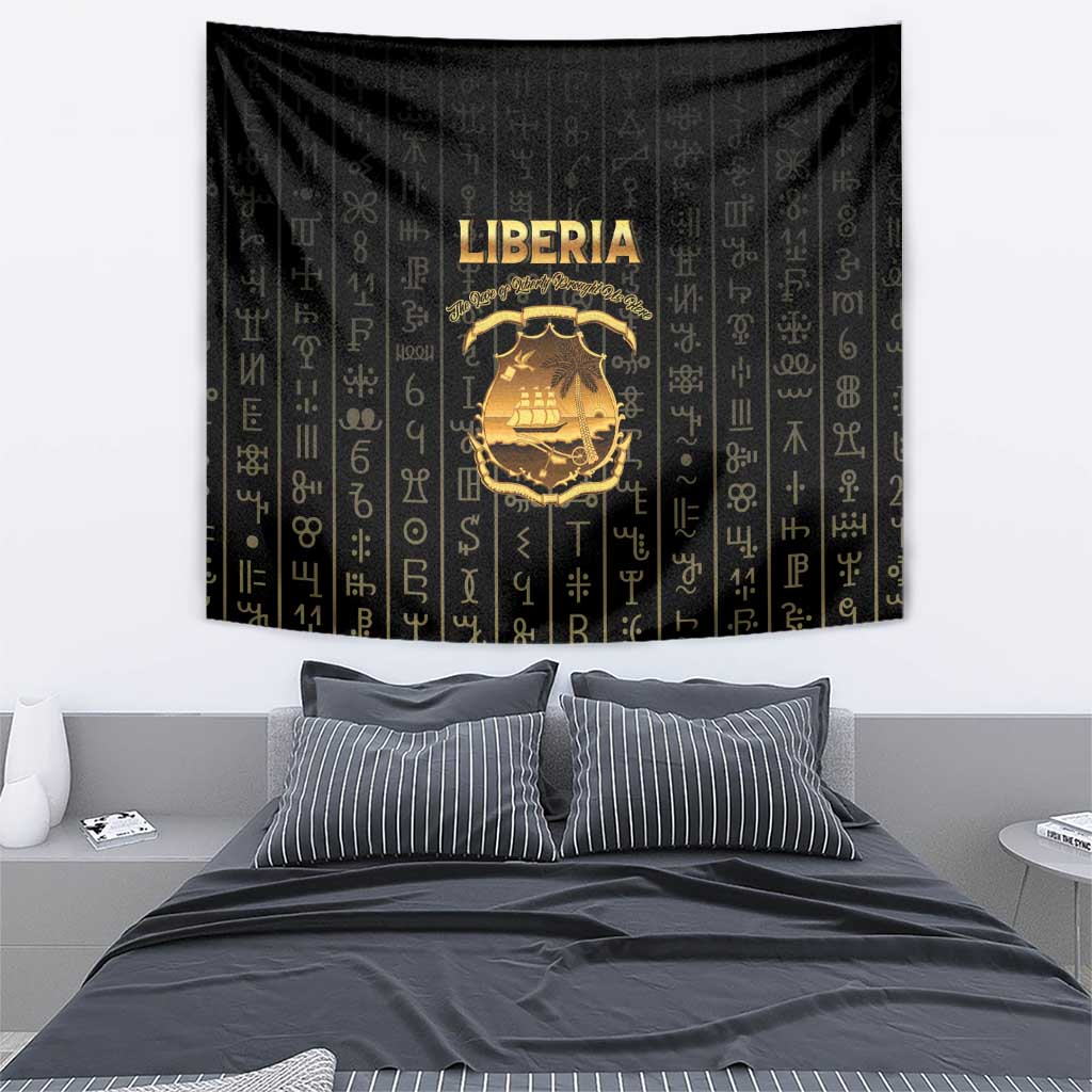 Liberia Vai Syllabary Vertical Pattern Tapestry - Wonder Print Shop