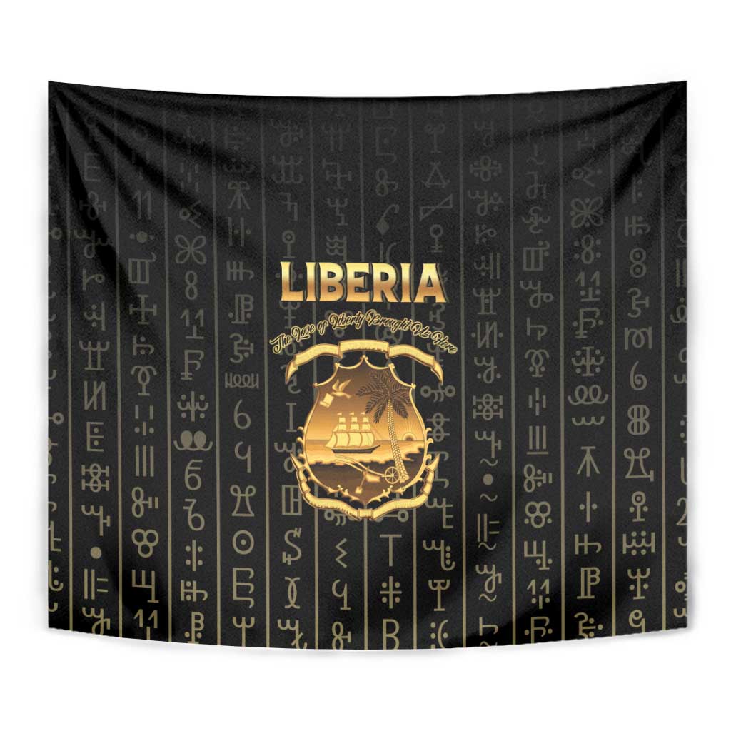 Liberia Vai Syllabary Vertical Pattern Tapestry - Wonder Print Shop