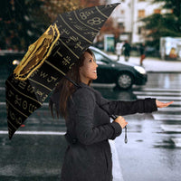 Liberia Vai Syllabary Vertical Pattern Umbrella - Wonder Print Shop