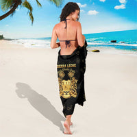 Sierra Leone Vai Syllabary Heritage Sarong National Emblem Golden Style - Wonder Print Shop