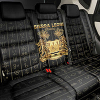 Sierra Leone Vai Syllabary Vertical Pattern Back Car Seat Cover - Wonder Print Shop