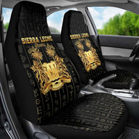 Sierra Leone Vai Syllabary Vertical Pattern Car Seat Cover - Wonder Print Shop