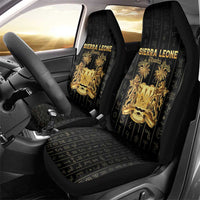 Sierra Leone Vai Syllabary Vertical Pattern Car Seat Cover - Wonder Print Shop