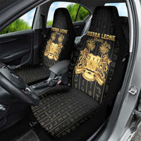 Sierra Leone Vai Syllabary Vertical Pattern Car Seat Cover - Wonder Print Shop
