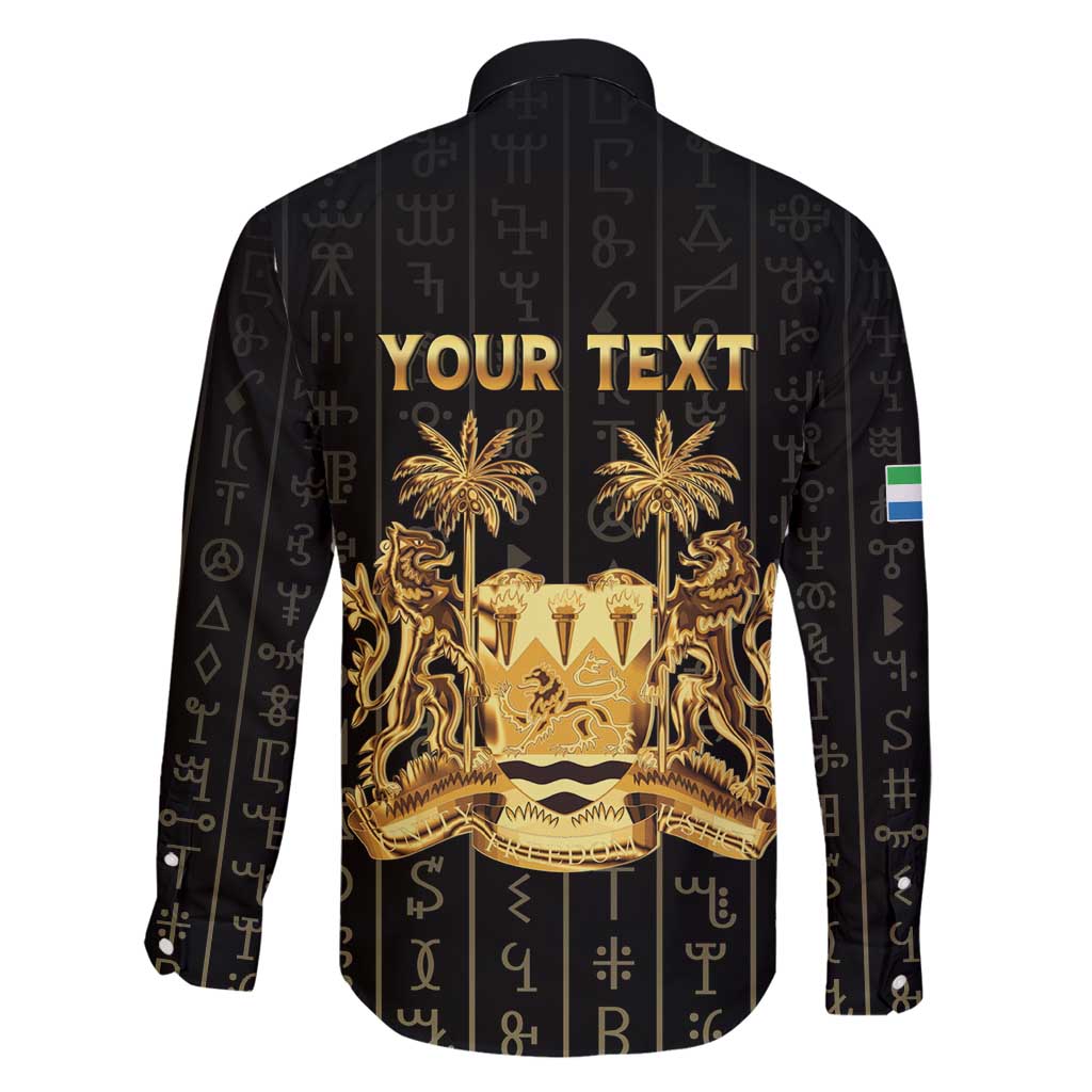 Personalized Sierra Leone Vai Syllabary Vertical Pattern Family Matching Mermaid Dress and Hawaiian Shirt - Wonder Print Shop