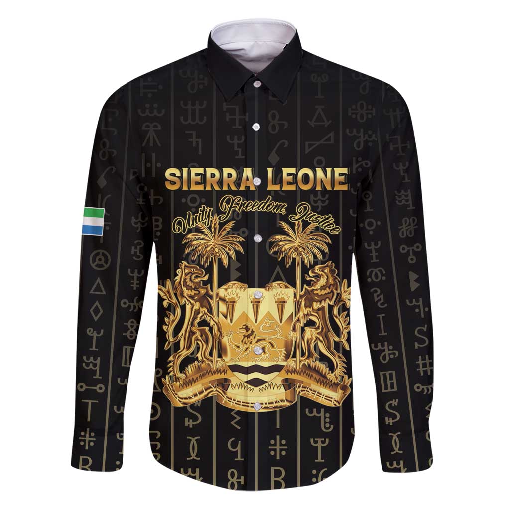 Personalized Sierra Leone Vai Syllabary Vertical Pattern Family Matching Puletasi and Hawaiian Shirt - Wonder Print Shop