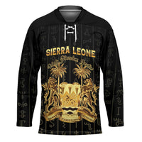 Personalized Sierra Leone Vai Syllabary Vertical Pattern Hockey Jersey - Wonder Print Shop