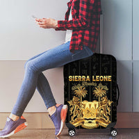 Sierra Leone Vai Syllabary Vertical Pattern Luggage Cover - Wonder Print Shop