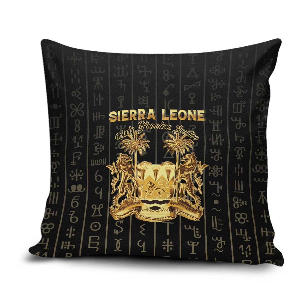 Sierra Leone Vai Syllabary Vertical Pattern Pillow Cover - Wonder Print Shop