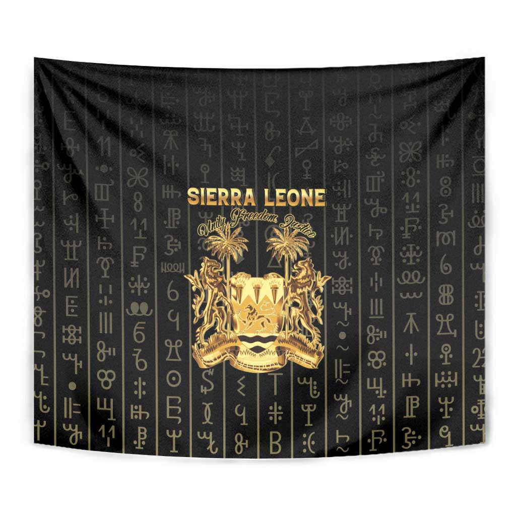 Sierra Leone Vai Syllabary Vertical Pattern Tapestry - Wonder Print Shop