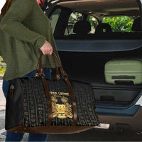 Sierra Leone Vai Syllabary Vertical Pattern Travel Bag - Wonder Print Shop