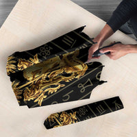 Sierra Leone Vai Syllabary Vertical Pattern Umbrella - Wonder Print Shop