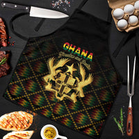 Ghana Kente Pattern Apron The Heart of Gold of Africa - Wonder Print Shop