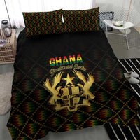 Ghana Kente Pattern Bedding Set The Heart of Gold of Africa - Wonder Print Shop