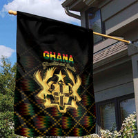 Ghana Kente Pattern Garden Flag The Heart of Gold of Africa - Wonder Print Shop