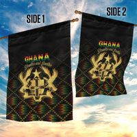 Ghana Kente Pattern Garden Flag The Heart of Gold of Africa - Wonder Print Shop