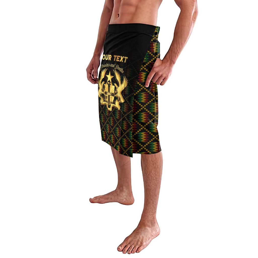 Personalized Ghana Kente Pattern Lavalava The Heart of Gold of Africa - Wonder Print Shop