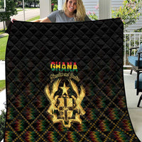 Ghana Kente Pattern Quilt The Heart of Gold of Africa - Wonder Print Shop