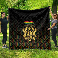 Ghana Kente Pattern Quilt The Heart of Gold of Africa - Wonder Print Shop