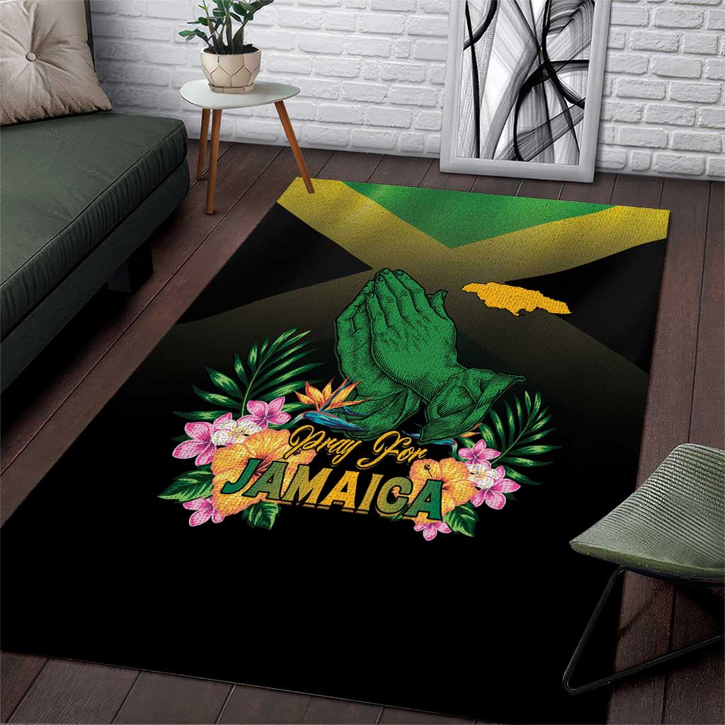 Pray For Jamaica Area Rug Jamaica Strong - Wonder Print Shop