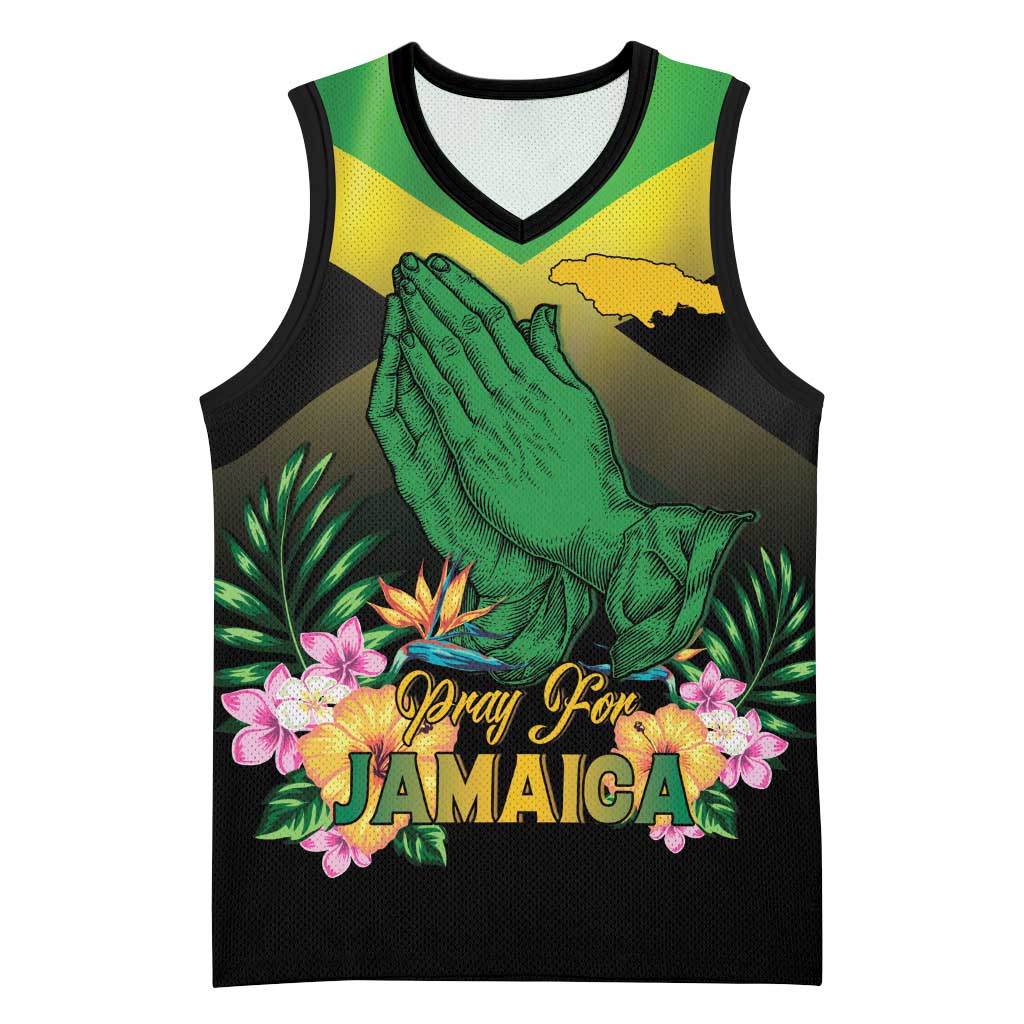 Personalized Pray For Jamaica Basketball Jersey Jamaica Strong - Wonder Print Shop
