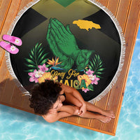 Pray For Jamaica Beach Blanket Jamaica Strong - Wonder Print Shop