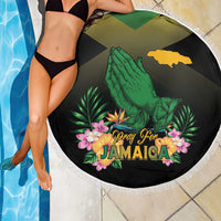 Pray For Jamaica Beach Blanket Jamaica Strong - Wonder Print Shop