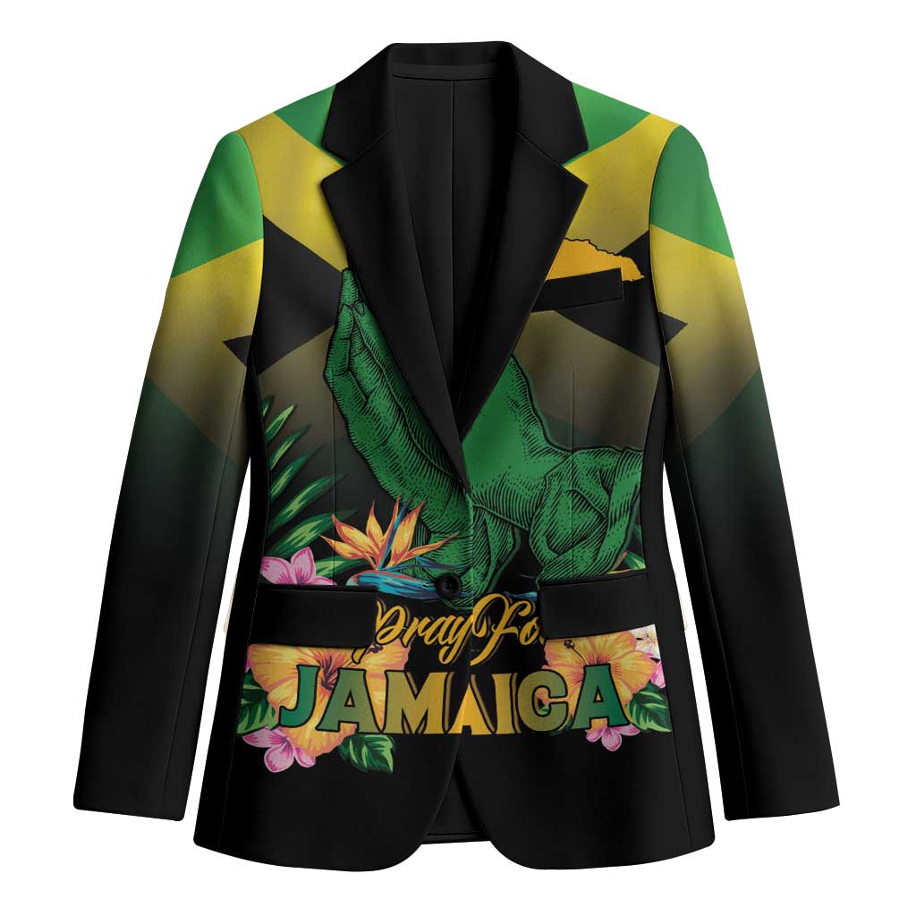 Personalized Pray For Jamaica Blazer Jamaica Strong - Wonder Print Shop