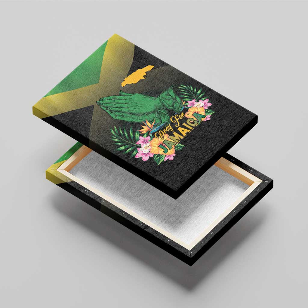 Pray For Jamaica Canvas Wall Art Jamaica Strong - Wonder Print Shop