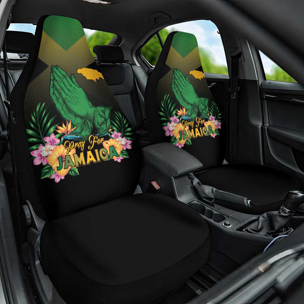 Pray For Jamaica Car Seat Cover Jamaica Strong - Wonder Print Shop