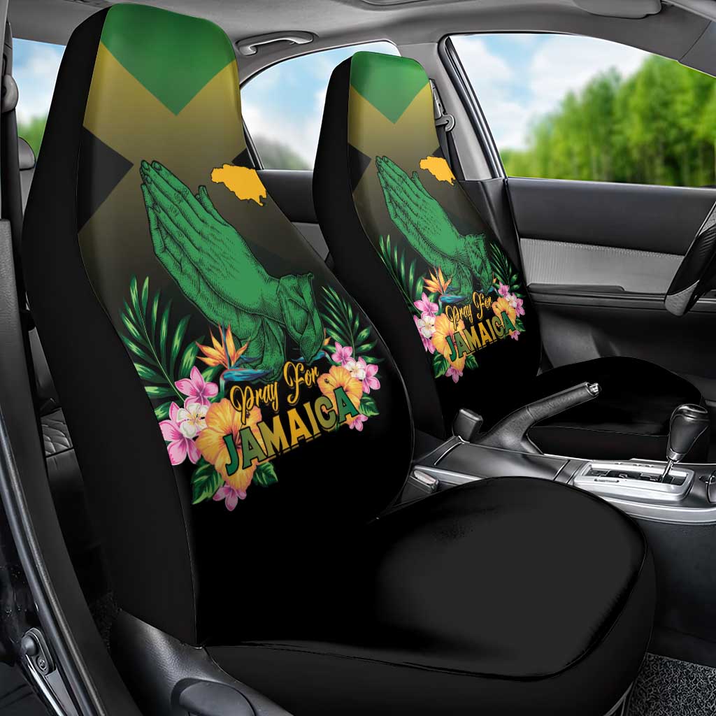 Pray For Jamaica Car Seat Cover Jamaica Strong - Wonder Print Shop