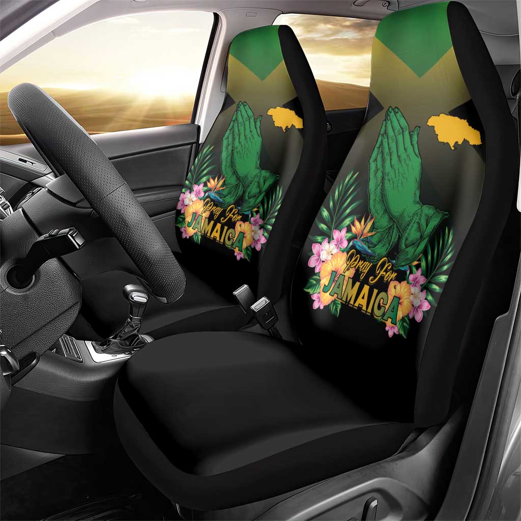 Pray For Jamaica Car Seat Cover Jamaica Strong - Wonder Print Shop